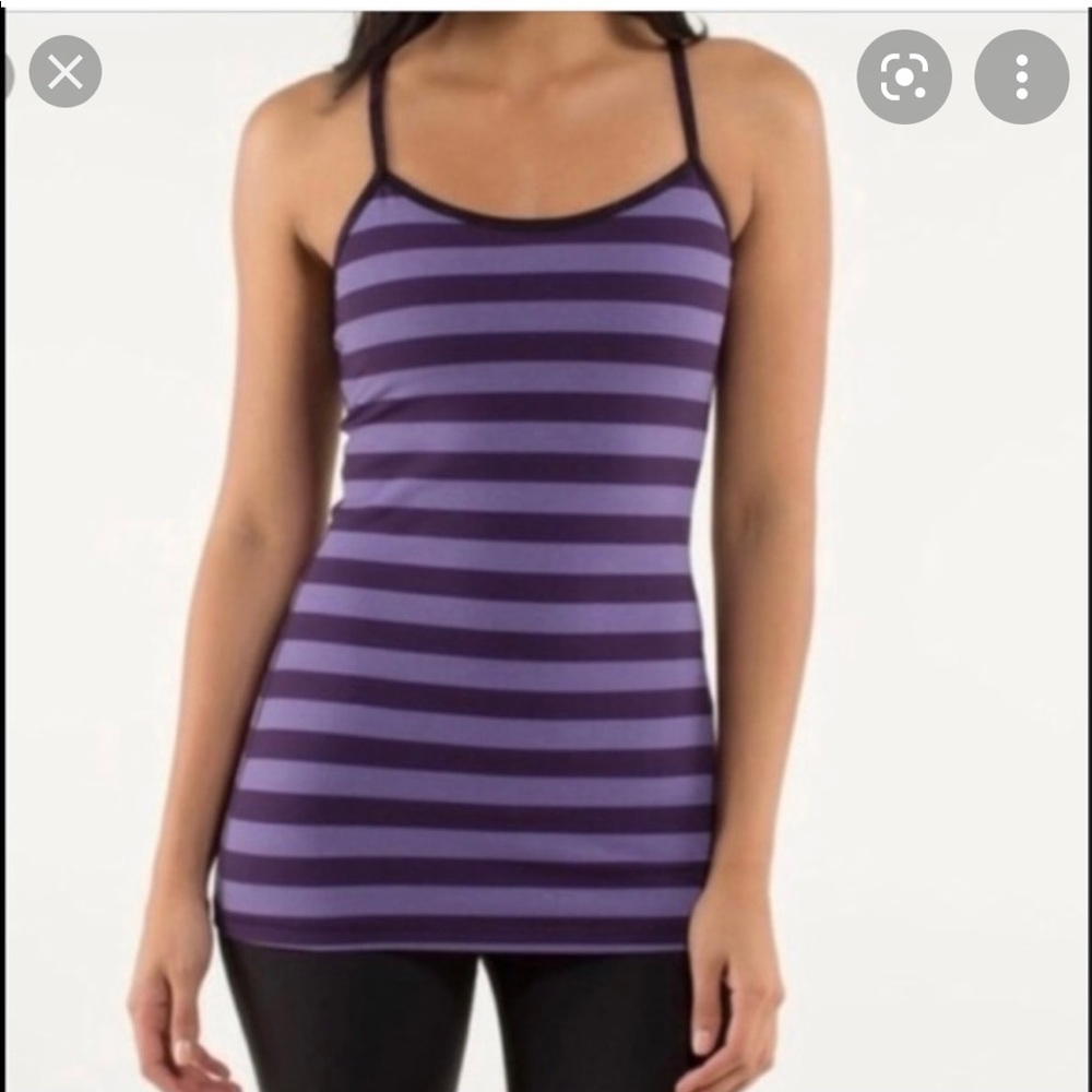 Gentle used lulu lemon tank top size 6